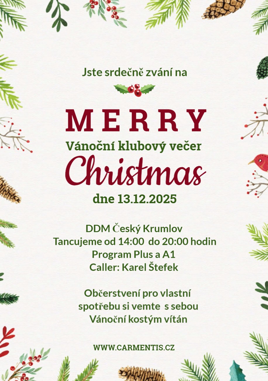 Vánoční klubový večer 2025